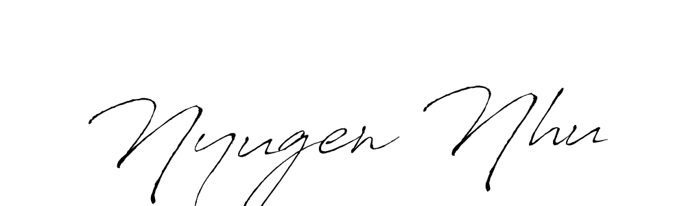 How to Draw Nyugen Nhu signature style? Antro_Vectra is a latest design signature styles for name Nyugen Nhu. Nyugen Nhu signature style 6 images and pictures png