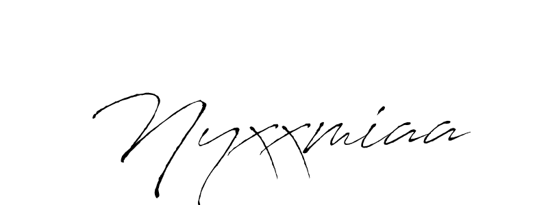 Make a beautiful signature design for name Nyxxmiaa. Use this online signature maker to create a handwritten signature for free. Nyxxmiaa signature style 6 images and pictures png