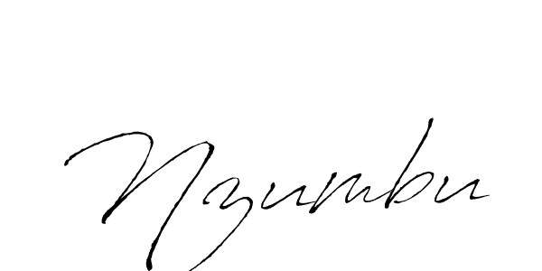 Make a beautiful signature design for name Nzumbu. With this signature (Antro_Vectra) style, you can create a handwritten signature for free. Nzumbu signature style 6 images and pictures png