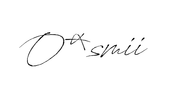 You can use this online signature creator to create a handwritten signature for the name O*smii. This is the best online autograph maker. O*smii signature style 6 images and pictures png