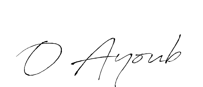 Here are the top 10 professional signature styles for the name O Ayoub. These are the best autograph styles you can use for your name. O Ayoub signature style 6 images and pictures png