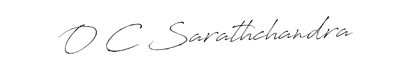 Design your own signature with our free online signature maker. With this signature software, you can create a handwritten (Antro_Vectra) signature for name O C Sarathchandra. O C Sarathchandra signature style 6 images and pictures png