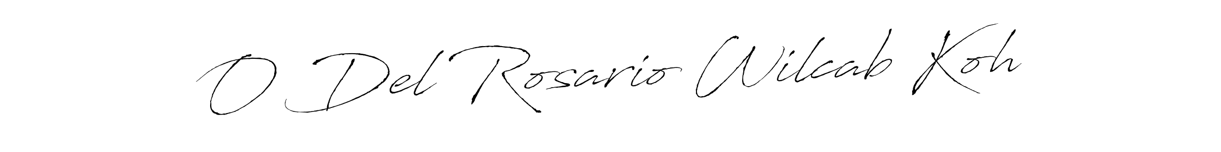 Once you've used our free online signature maker to create your best signature Antro_Vectra style, it's time to enjoy all of the benefits that O Del Rosario Wilcab Koh name signing documents. O Del Rosario Wilcab Koh signature style 6 images and pictures png