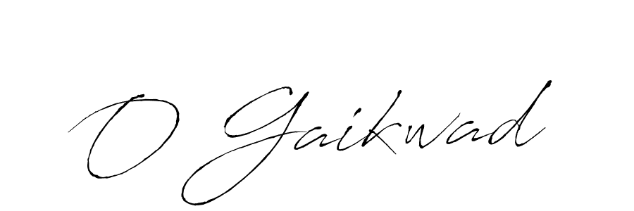 Design your own signature with our free online signature maker. With this signature software, you can create a handwritten (Antro_Vectra) signature for name O Gaikwad. O Gaikwad signature style 6 images and pictures png