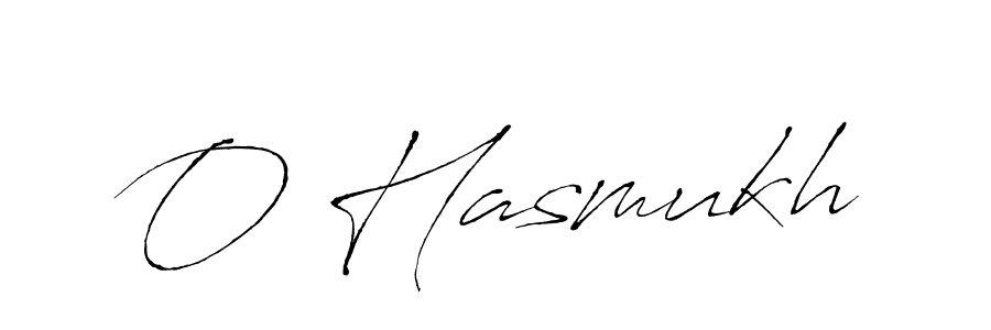 Also we have O Hasmukh name is the best signature style. Create professional handwritten signature collection using Antro_Vectra autograph style. O Hasmukh signature style 6 images and pictures png