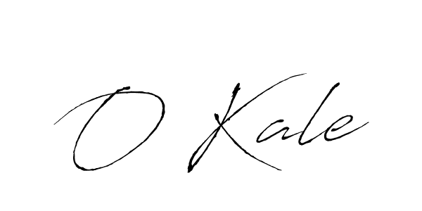 Use a signature maker to create a handwritten signature online. With this signature software, you can design (Antro_Vectra) your own signature for name O Kale. O Kale signature style 6 images and pictures png