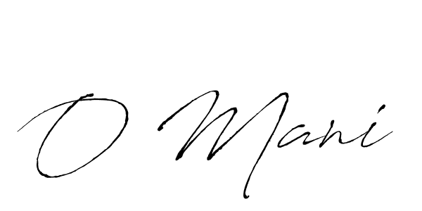 You should practise on your own different ways (Antro_Vectra) to write your name (O Mani) in signature. don't let someone else do it for you. O Mani signature style 6 images and pictures png