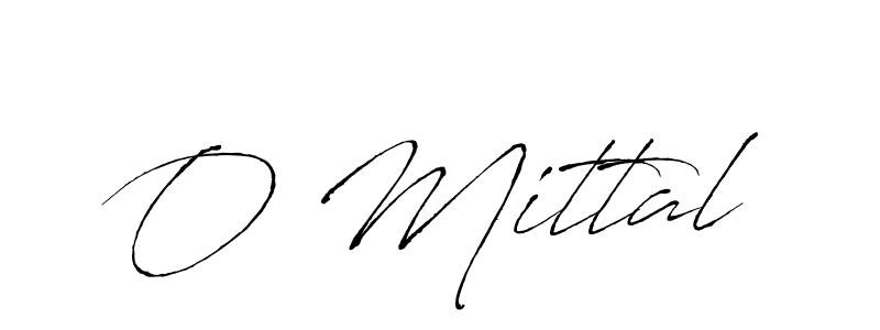 Also we have O Mittal name is the best signature style. Create professional handwritten signature collection using Antro_Vectra autograph style. O Mittal signature style 6 images and pictures png