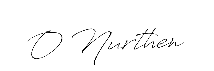 How to make O Nurthen signature? Antro_Vectra is a professional autograph style. Create handwritten signature for O Nurthen name. O Nurthen signature style 6 images and pictures png