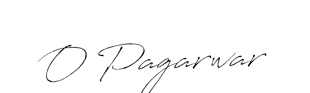 Similarly Antro_Vectra is the best handwritten signature design. Signature creator online .You can use it as an online autograph creator for name O Pagarwar. O Pagarwar signature style 6 images and pictures png