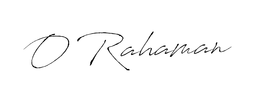 How to make O Rahaman name signature. Use Antro_Vectra style for creating short signs online. This is the latest handwritten sign. O Rahaman signature style 6 images and pictures png