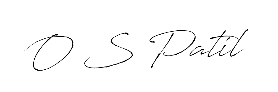 How to Draw O S Patil signature style? Antro_Vectra is a latest design signature styles for name O S Patil. O S Patil signature style 6 images and pictures png