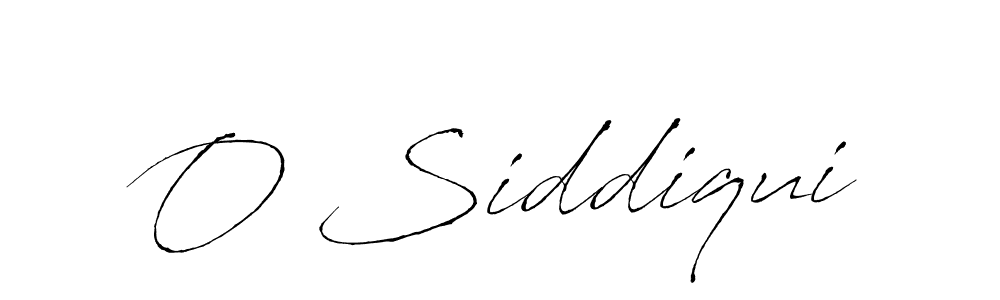 How to make O Siddiqui name signature. Use Antro_Vectra style for creating short signs online. This is the latest handwritten sign. O Siddiqui signature style 6 images and pictures png