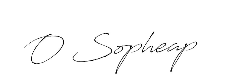 Create a beautiful signature design for name O Sopheap. With this signature (Antro_Vectra) fonts, you can make a handwritten signature for free. O Sopheap signature style 6 images and pictures png