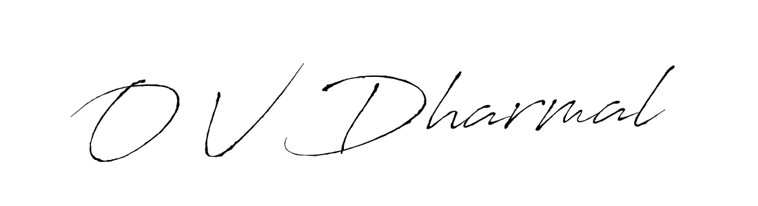 Make a short O V Dharmal signature style. Manage your documents anywhere anytime using Antro_Vectra. Create and add eSignatures, submit forms, share and send files easily. O V Dharmal signature style 6 images and pictures png