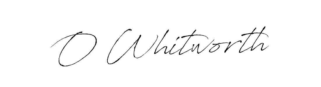 Create a beautiful signature design for name O Whitworth. With this signature (Antro_Vectra) fonts, you can make a handwritten signature for free. O Whitworth signature style 6 images and pictures png