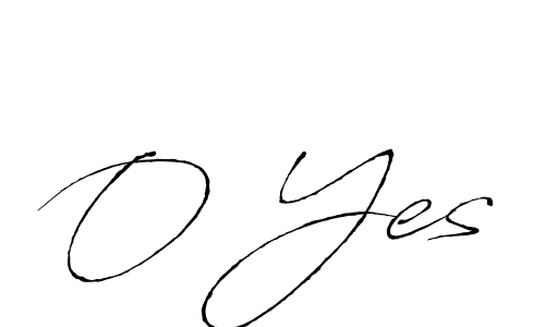 It looks lik you need a new signature style for name O Yes. Design unique handwritten (Antro_Vectra) signature with our free signature maker in just a few clicks. O Yes signature style 6 images and pictures png