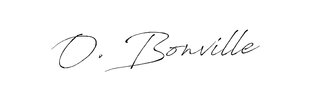 How to Draw O. Bonville signature style? Antro_Vectra is a latest design signature styles for name O. Bonville. O. Bonville signature style 6 images and pictures png