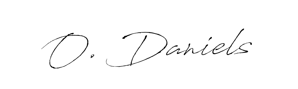 How to make O. Daniels signature? Antro_Vectra is a professional autograph style. Create handwritten signature for O. Daniels name. O. Daniels signature style 6 images and pictures png