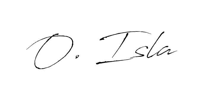 You should practise on your own different ways (Antro_Vectra) to write your name (O. Isla) in signature. don't let someone else do it for you. O. Isla signature style 6 images and pictures png