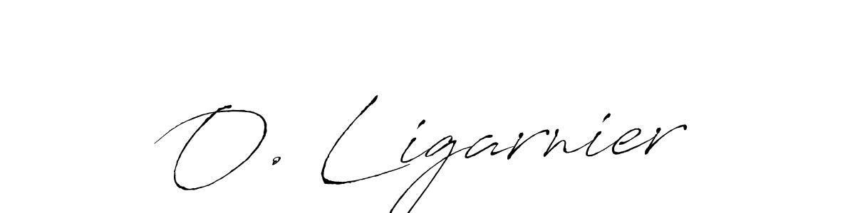 Design your own signature with our free online signature maker. With this signature software, you can create a handwritten (Antro_Vectra) signature for name O. Ligarnier. O. Ligarnier signature style 6 images and pictures png