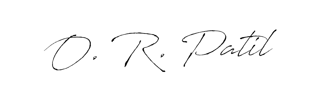 Also we have O. R. Patil name is the best signature style. Create professional handwritten signature collection using Antro_Vectra autograph style. O. R. Patil signature style 6 images and pictures png