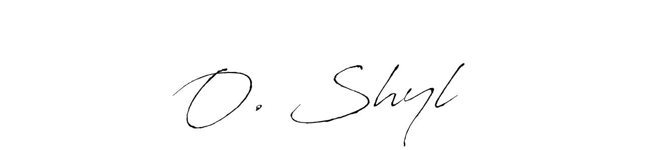 Also we have O. Shyl❤️ name is the best signature style. Create professional handwritten signature collection using Antro_Vectra autograph style. O. Shyl❤️ signature style 6 images and pictures png