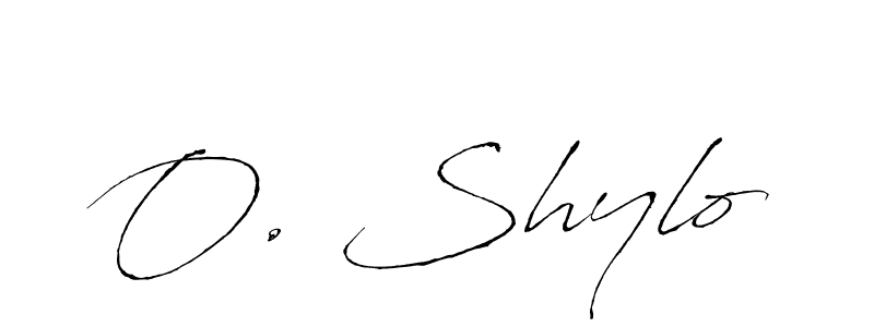 It looks lik you need a new signature style for name O. Shylo. Design unique handwritten (Antro_Vectra) signature with our free signature maker in just a few clicks. O. Shylo signature style 6 images and pictures png