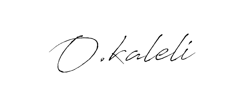 Once you've used our free online signature maker to create your best signature Antro_Vectra style, it's time to enjoy all of the benefits that O.kaleli name signing documents. O.kaleli signature style 6 images and pictures png