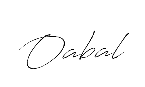 Use a signature maker to create a handwritten signature online. With this signature software, you can design (Antro_Vectra) your own signature for name Oabal. Oabal signature style 6 images and pictures png