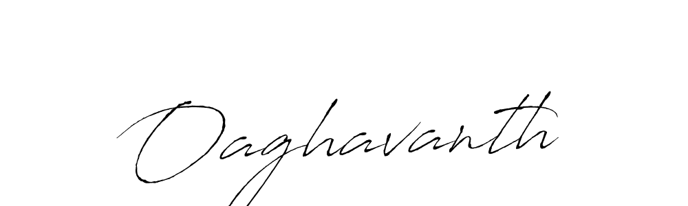 Make a beautiful signature design for name Oaghavanth. With this signature (Antro_Vectra) style, you can create a handwritten signature for free. Oaghavanth signature style 6 images and pictures png