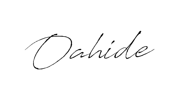 How to make Oahide signature? Antro_Vectra is a professional autograph style. Create handwritten signature for Oahide name. Oahide signature style 6 images and pictures png