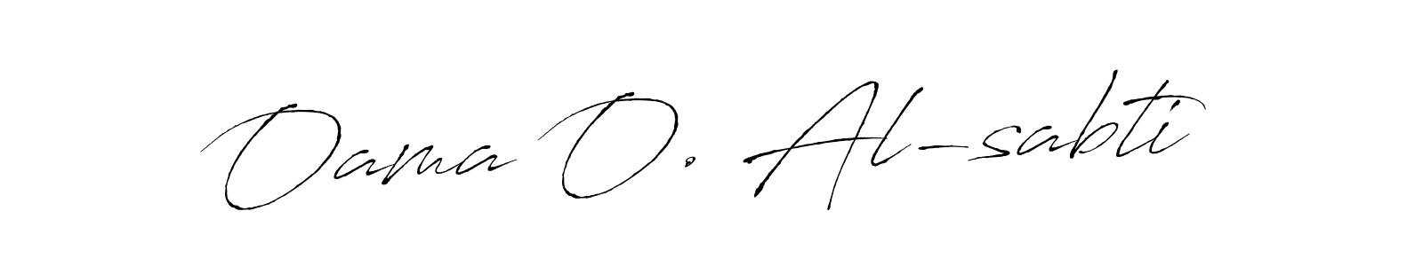 Use a signature maker to create a handwritten signature online. With this signature software, you can design (Antro_Vectra) your own signature for name Oama O. Al-sabti. Oama O. Al-sabti signature style 6 images and pictures png