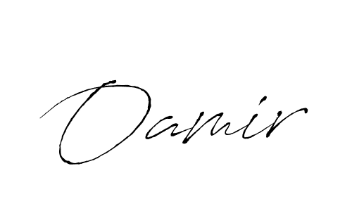 Also we have Oamir name is the best signature style. Create professional handwritten signature collection using Antro_Vectra autograph style. Oamir signature style 6 images and pictures png