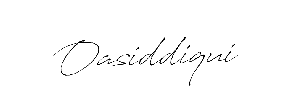 Create a beautiful signature design for name Oasiddiqui. With this signature (Antro_Vectra) fonts, you can make a handwritten signature for free. Oasiddiqui signature style 6 images and pictures png