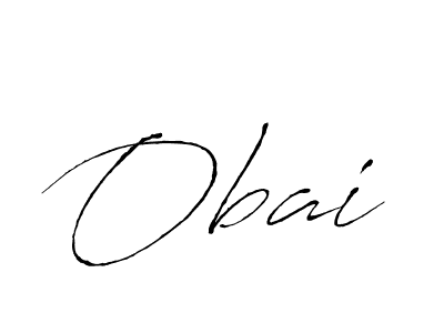 Create a beautiful signature design for name Obai. With this signature (Antro_Vectra) fonts, you can make a handwritten signature for free. Obai signature style 6 images and pictures png