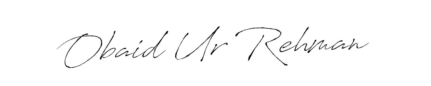 You should practise on your own different ways (Antro_Vectra) to write your name (Obaid Ur Rehman) in signature. don't let someone else do it for you. Obaid Ur Rehman signature style 6 images and pictures png