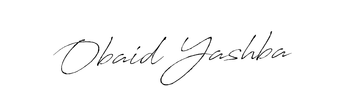 Use a signature maker to create a handwritten signature online. With this signature software, you can design (Antro_Vectra) your own signature for name Obaid Yashba. Obaid Yashba signature style 6 images and pictures png