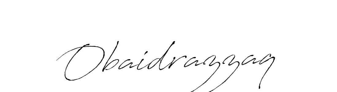 How to make Obaidrazzaq signature? Antro_Vectra is a professional autograph style. Create handwritten signature for Obaidrazzaq name. Obaidrazzaq signature style 6 images and pictures png