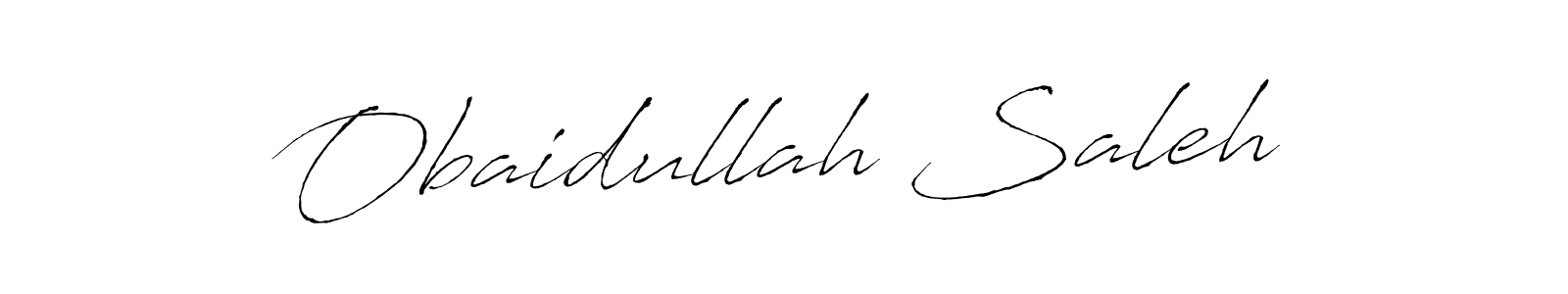 Antro_Vectra is a professional signature style that is perfect for those who want to add a touch of class to their signature. It is also a great choice for those who want to make their signature more unique. Get Obaidullah Saleh name to fancy signature for free. Obaidullah Saleh signature style 6 images and pictures png