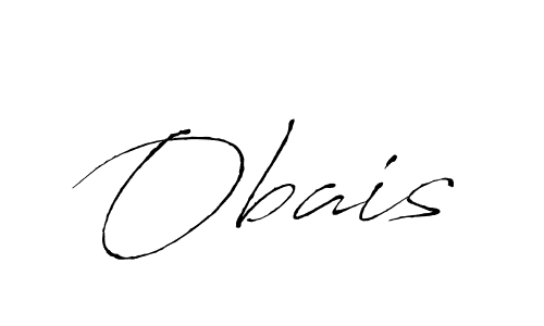 Use a signature maker to create a handwritten signature online. With this signature software, you can design (Antro_Vectra) your own signature for name Obais. Obais signature style 6 images and pictures png