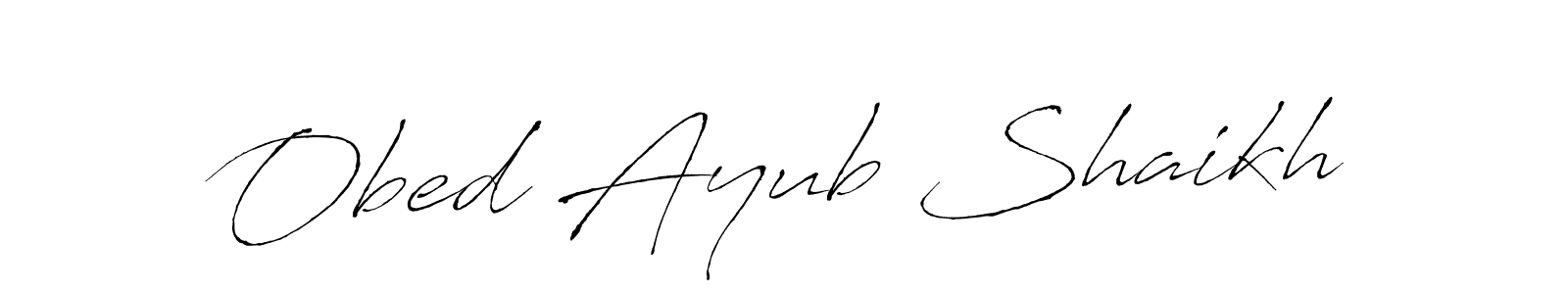 if you are searching for the best signature style for your name Obed Ayub Shaikh. so please give up your signature search. here we have designed multiple signature styles  using Antro_Vectra. Obed Ayub Shaikh signature style 6 images and pictures png