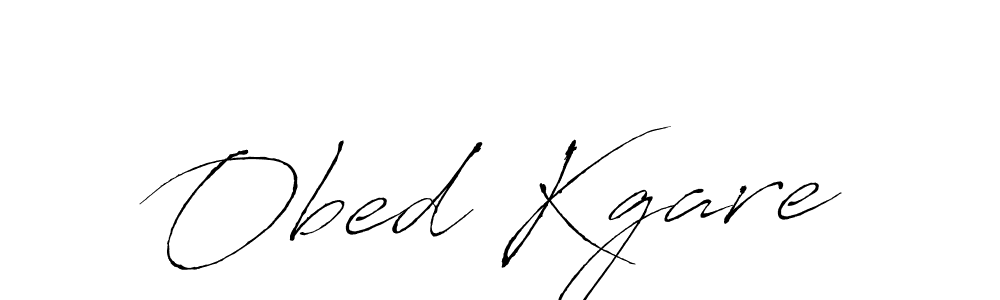 Once you've used our free online signature maker to create your best signature Antro_Vectra style, it's time to enjoy all of the benefits that Obed Kgare name signing documents. Obed Kgare signature style 6 images and pictures png