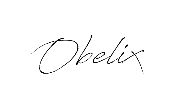 Antro_Vectra is a professional signature style that is perfect for those who want to add a touch of class to their signature. It is also a great choice for those who want to make their signature more unique. Get Obelix name to fancy signature for free. Obelix signature style 6 images and pictures png