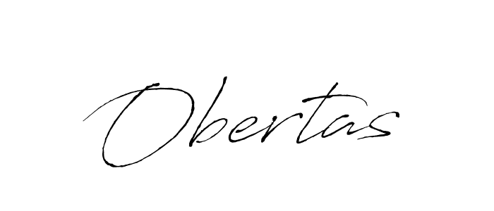 Use a signature maker to create a handwritten signature online. With this signature software, you can design (Antro_Vectra) your own signature for name Obertas. Obertas signature style 6 images and pictures png