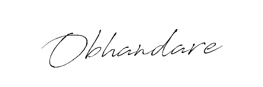 How to make Obhandare signature? Antro_Vectra is a professional autograph style. Create handwritten signature for Obhandare name. Obhandare signature style 6 images and pictures png