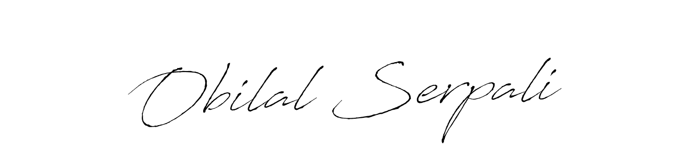 It looks lik you need a new signature style for name Obilal Serpali. Design unique handwritten (Antro_Vectra) signature with our free signature maker in just a few clicks. Obilal Serpali signature style 6 images and pictures png