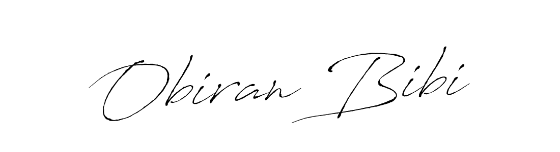 Obiran Bibi stylish signature style. Best Handwritten Sign (Antro_Vectra) for my name. Handwritten Signature Collection Ideas for my name Obiran Bibi. Obiran Bibi signature style 6 images and pictures png