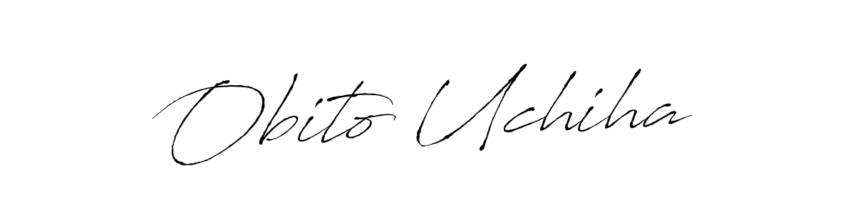 The best way (Antro_Vectra) to make a short signature is to pick only two or three words in your name. The name Obito Uchiha include a total of six letters. For converting this name. Obito Uchiha signature style 6 images and pictures png