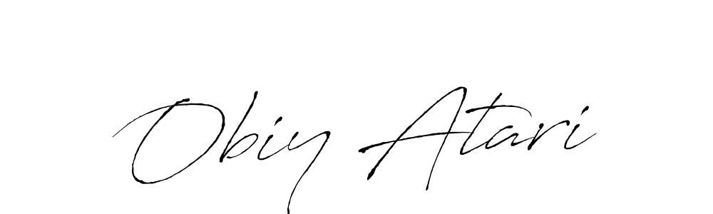 Once you've used our free online signature maker to create your best signature Antro_Vectra style, it's time to enjoy all of the benefits that Obiy Atari name signing documents. Obiy Atari signature style 6 images and pictures png